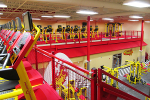 Retro Fitness Mezzanine